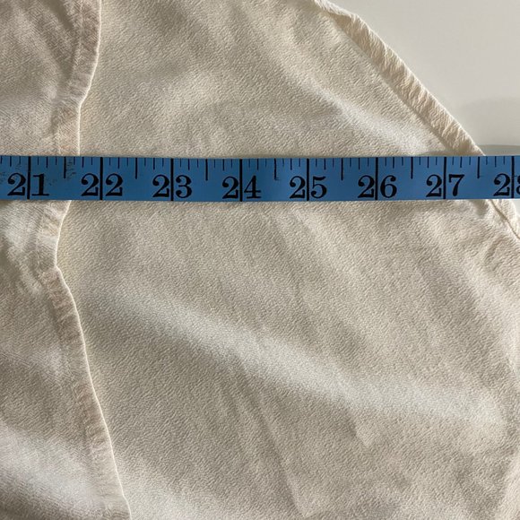 Madewell Blouse Textured Sz Medium Side Slit - Picture 10 of 11